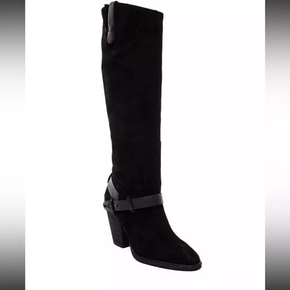 Dolce Vita | Womens Black Suede Hawthorn Boot | Size: 6.5 NEW - Picture 4 of 6